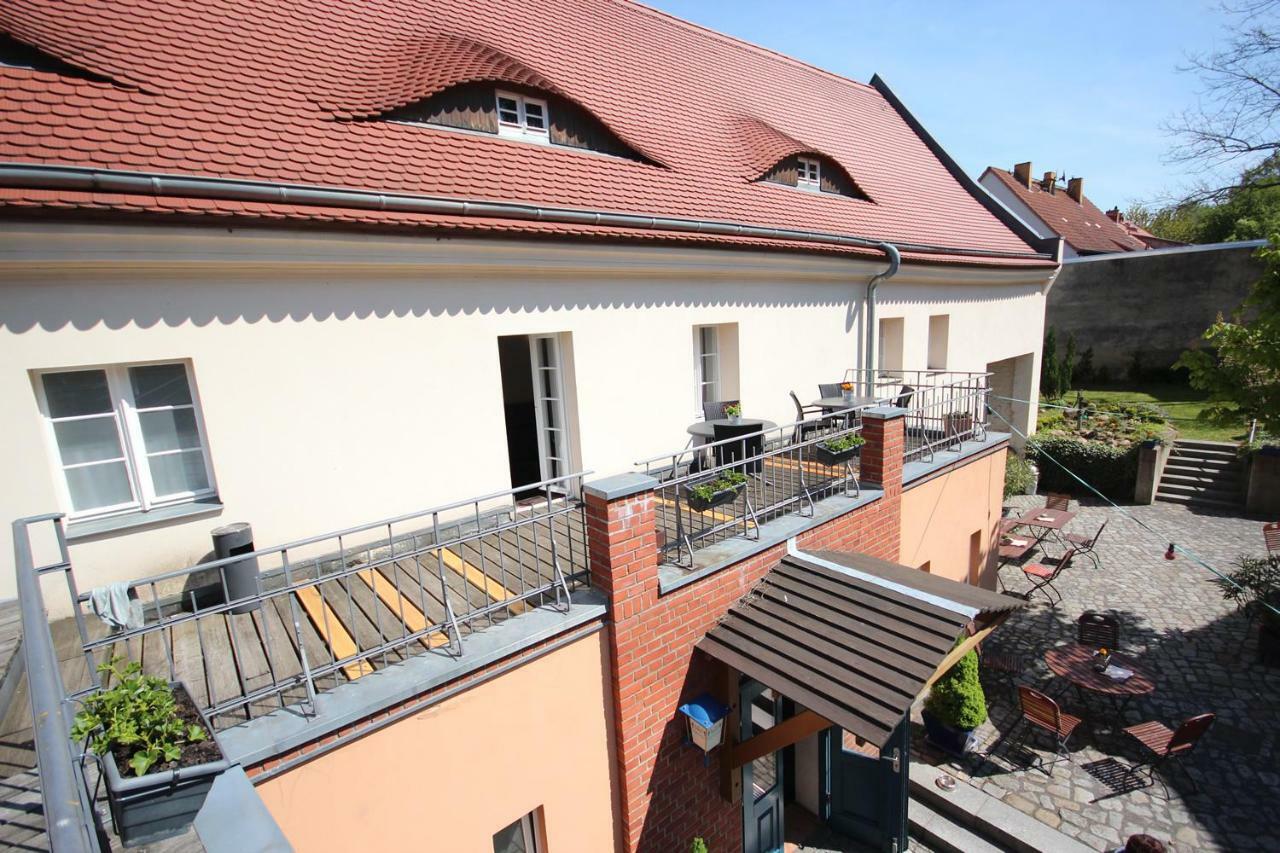 Pension Zur Postmeile Belzig Exteriör bild